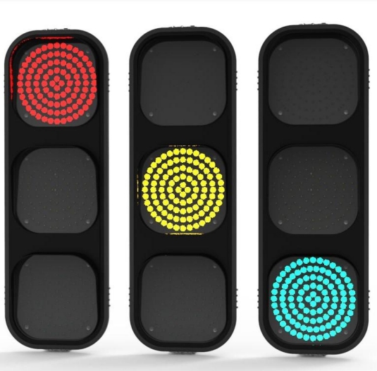 Светофор дорожный светодиодный транспортный Т.1.II (плоский со скругленными углами)